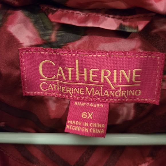 Catherine Malandrino Girl's Puffer Size 6X - Picture 7 of 8